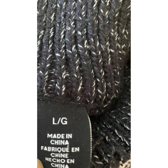 Chaps Mens Nordic Pattern Half Button Pullover Sweater Wool & Cotton Blend Large - Picture 4 of 10